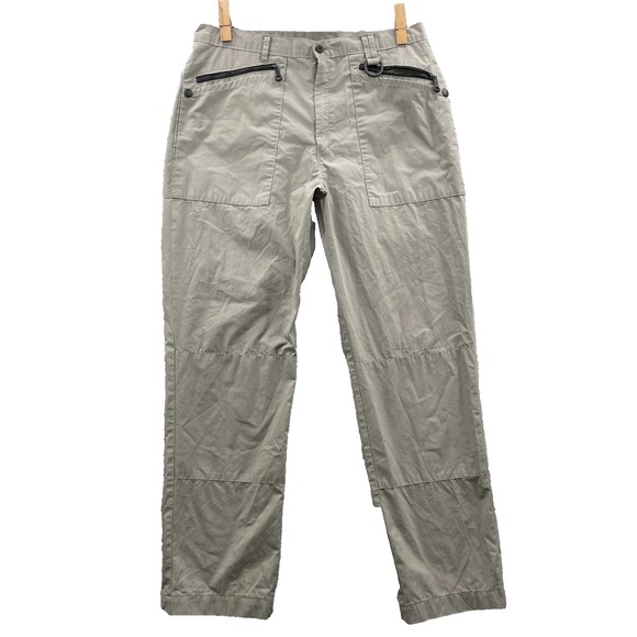 Rohan Hiking Pants Men's 33x31* Beige Canvas Gorpcore Utility Workwear Camping